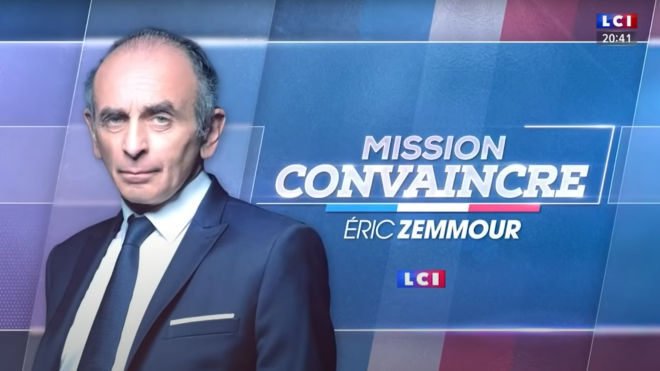 Éric Zemmour v pořadu „Mission Convaincre“ (1. část)